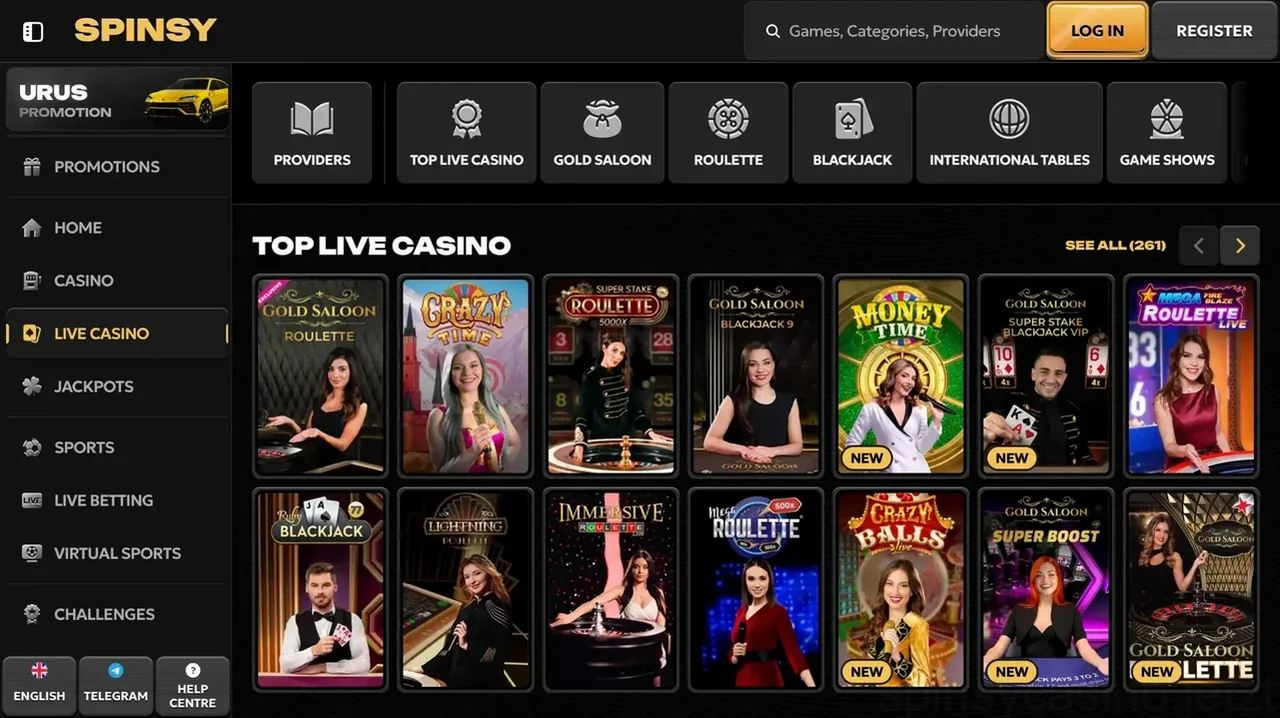 Spinsy Casino Casino